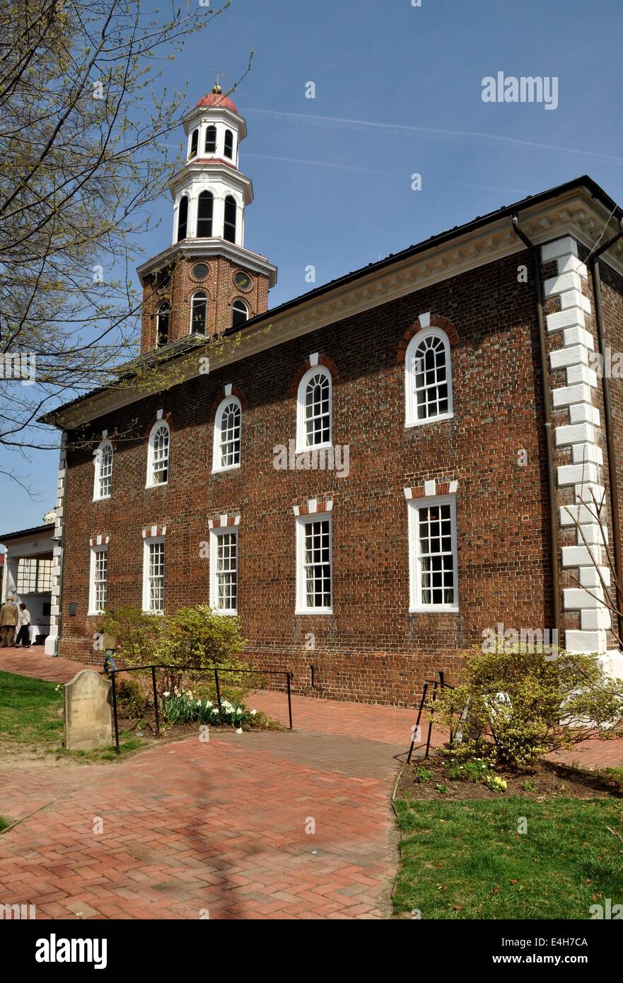 Alexandria, Virginia, : de l'ère coloniale historique 1767-73 Christ Church Banque D'Images