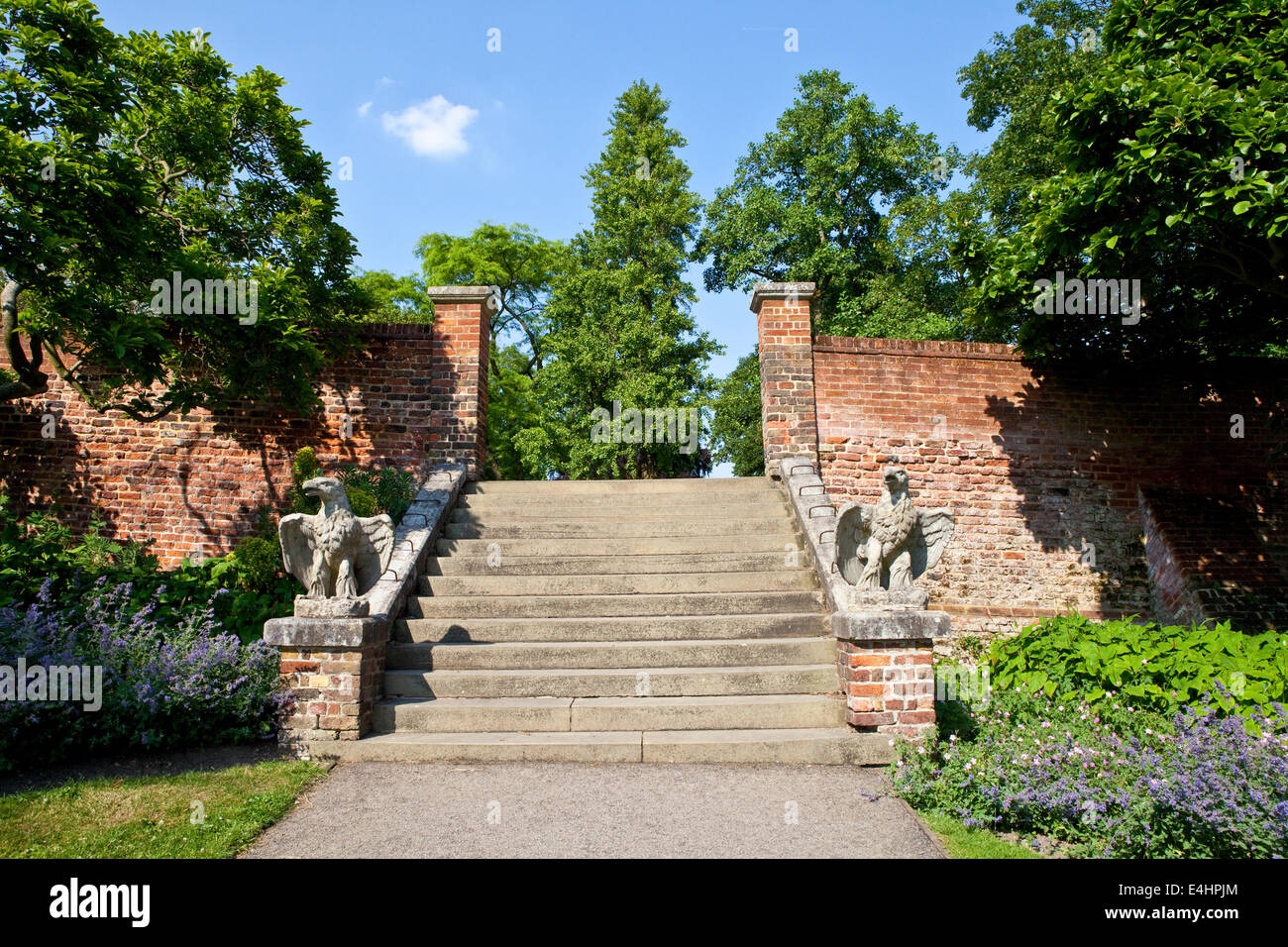 La belle Waterlow Park à Highgate, Londres. Banque D'Images