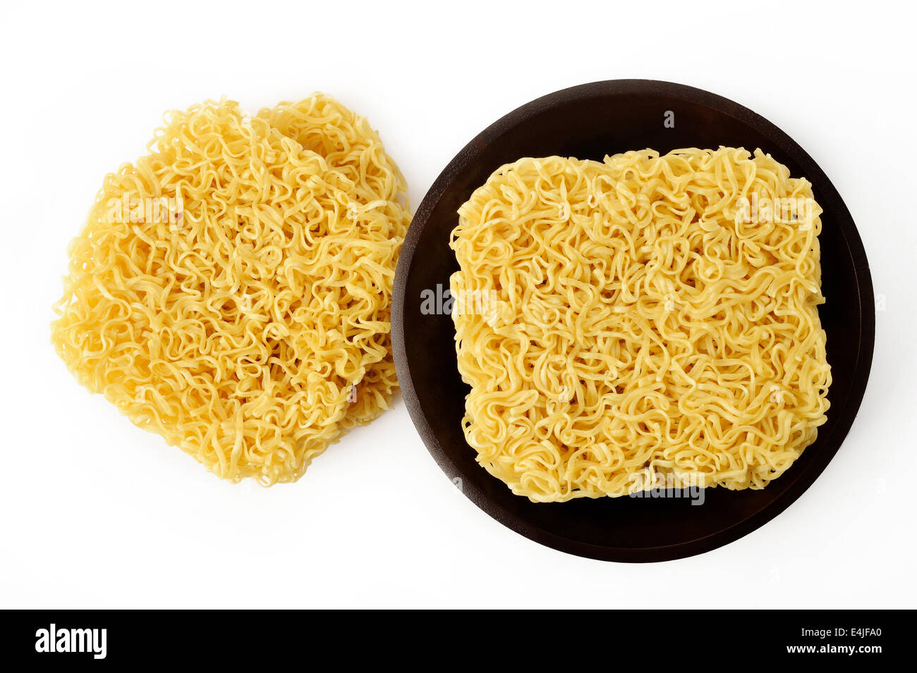 Nouilles séchées Banque D'Images