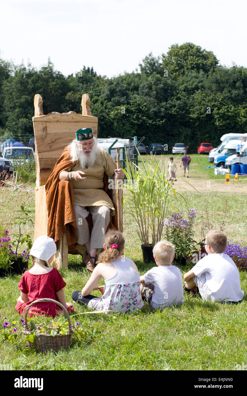 Contes pour enfants Merlin Banque D'Images