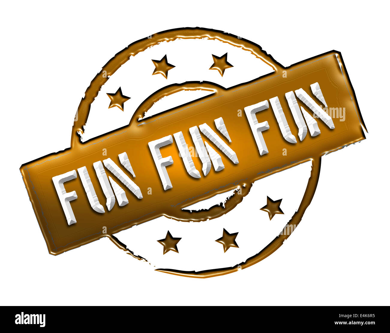 Stamp - FUN FUN FUN Banque D'Images