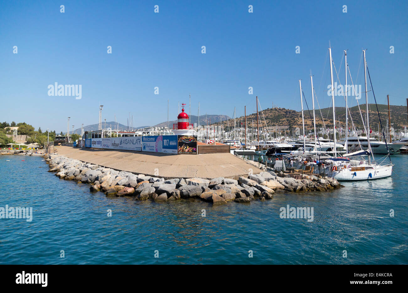 La ville de Bodrum, Turquie Banque D'Images