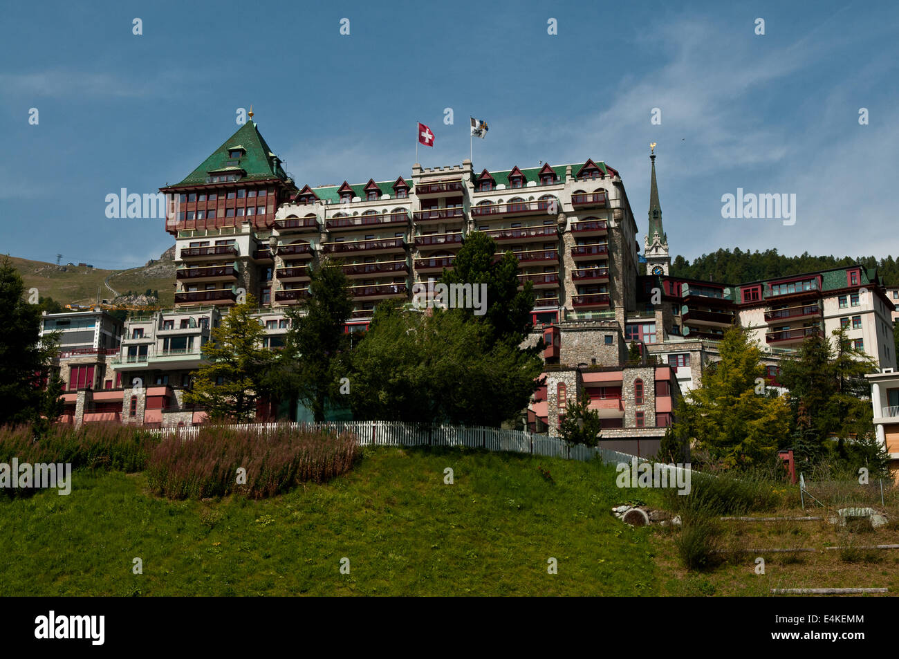 Badrutt's Palace Hotel Banque D'Images