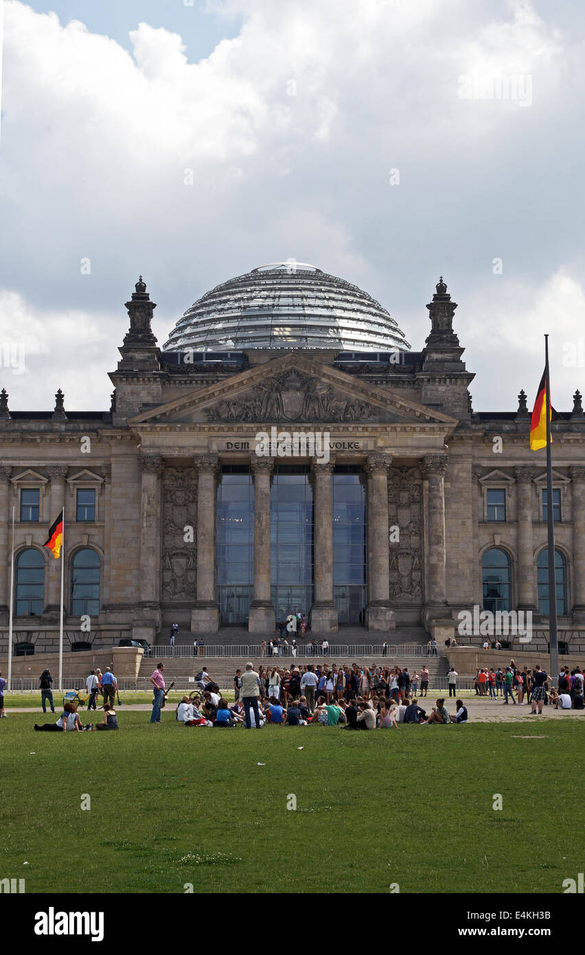 Allemagne Berlin Reichstag Banque D'Images