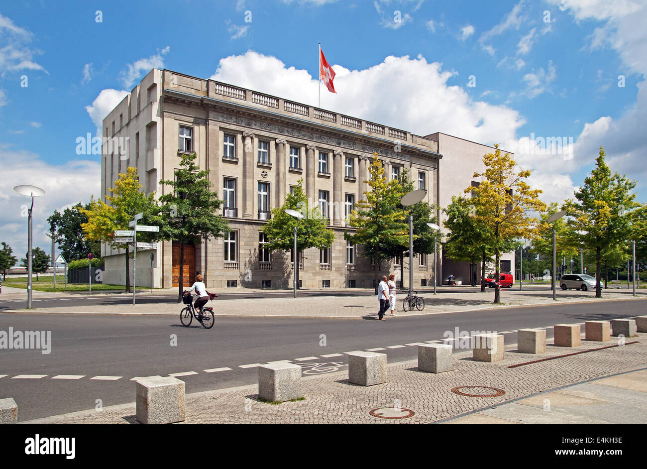 Ambassade de Suisse Allemagne Berlin Banque D'Images
