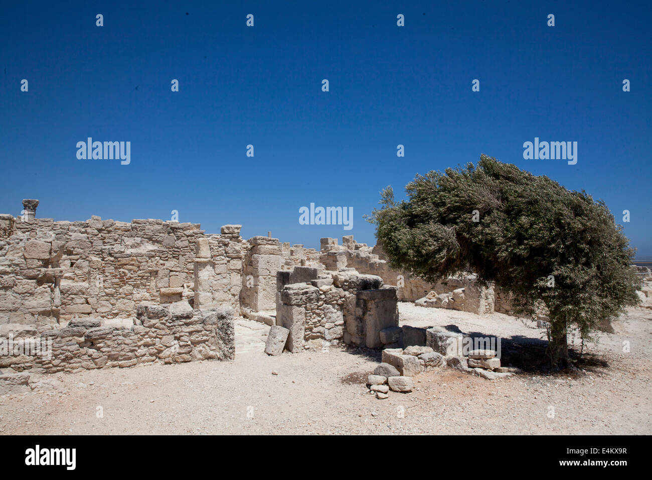 Ruines Romaines de Kourion, Chypre Banque D'Images
