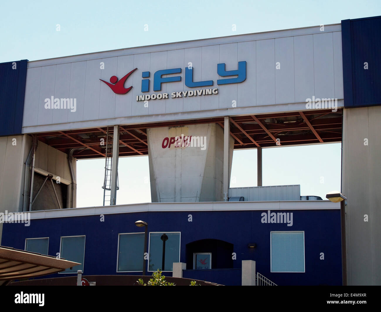 IFLY indoor skydiving, Union City, Californie Banque D'Images