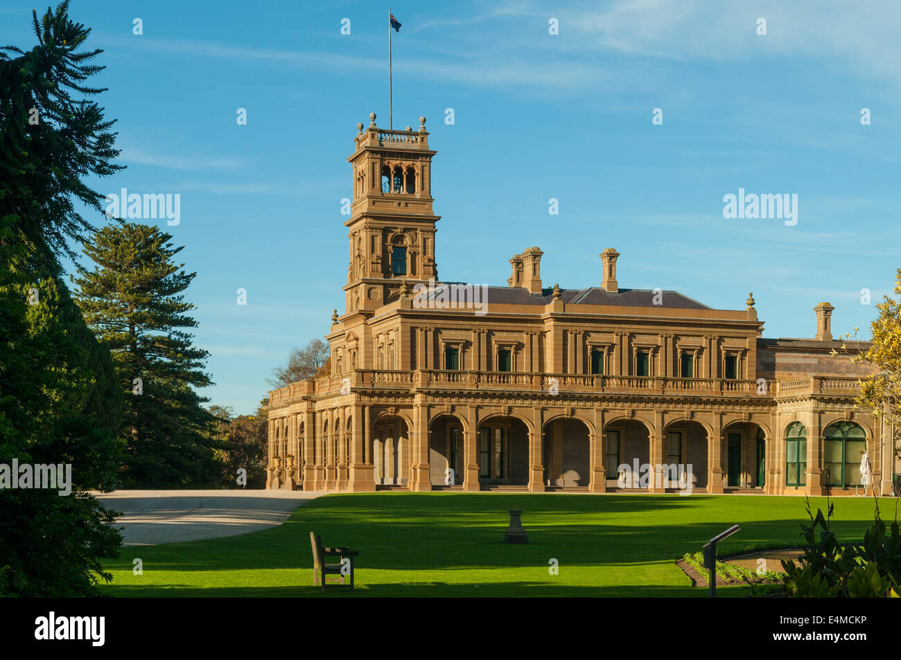 Werribee Mansion, Werribee, Victoria, Australie Banque D'Images
