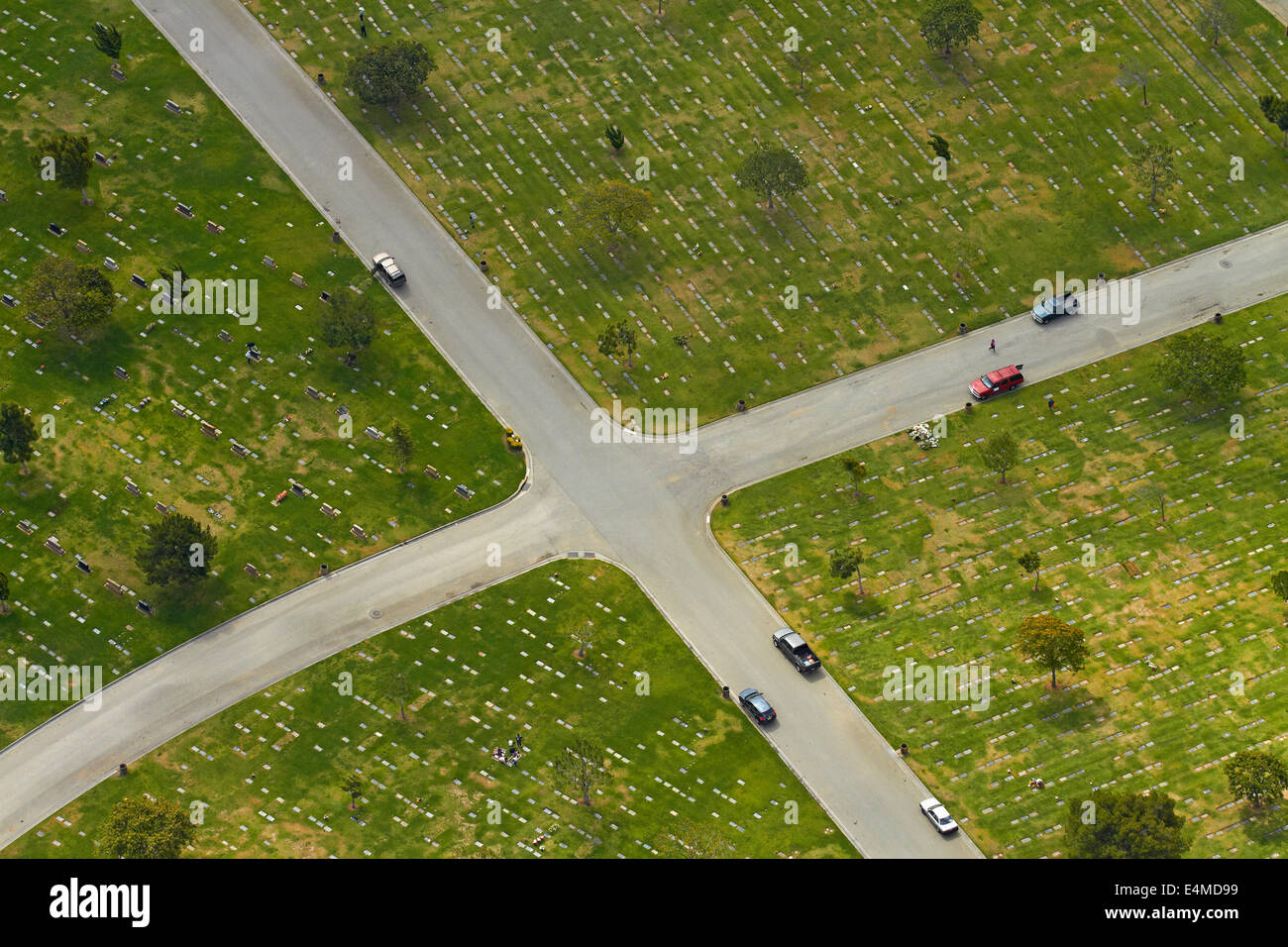 Holy Cross Cemetery (cimetière catholique romain), Culver City, Los