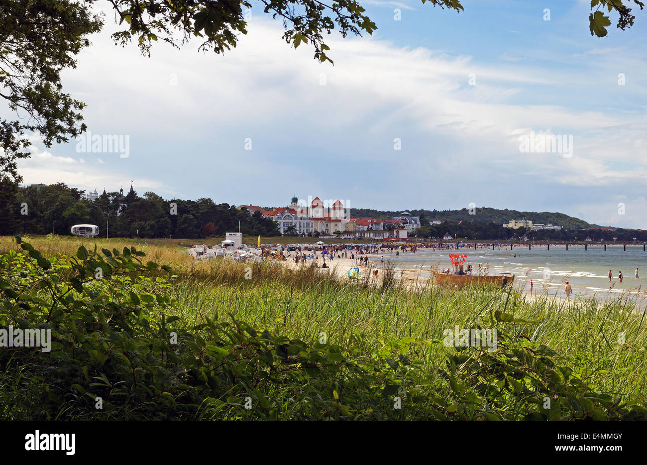 Binz Rugia Allemagne Banque D'Images