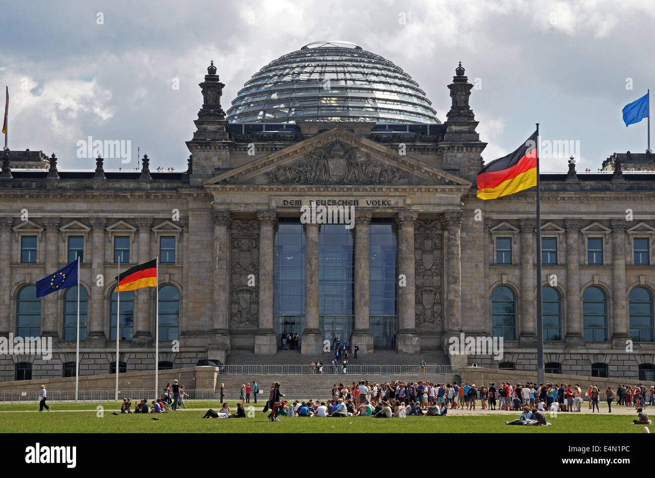 Allemagne Berlin Reichstag Banque D'Images