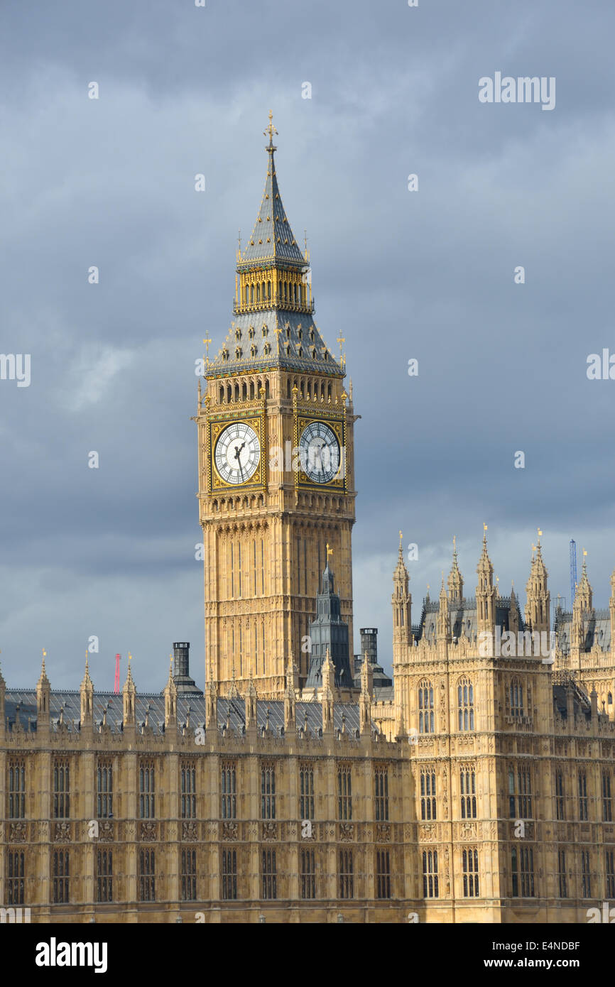 Tour de l'horloge Big Ben Banque D'Images