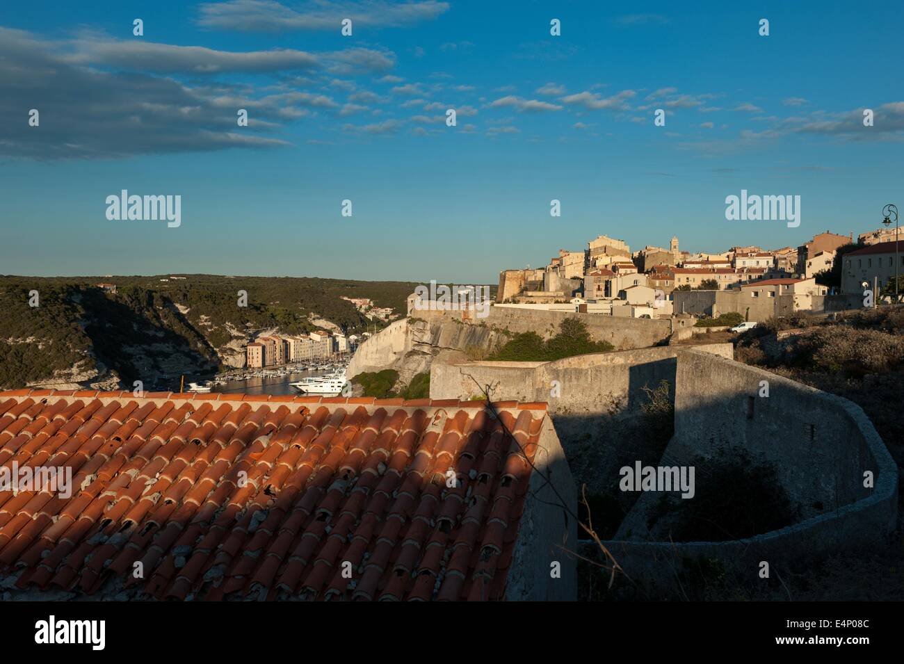 Bonifacio corse. France. Banque D'Images