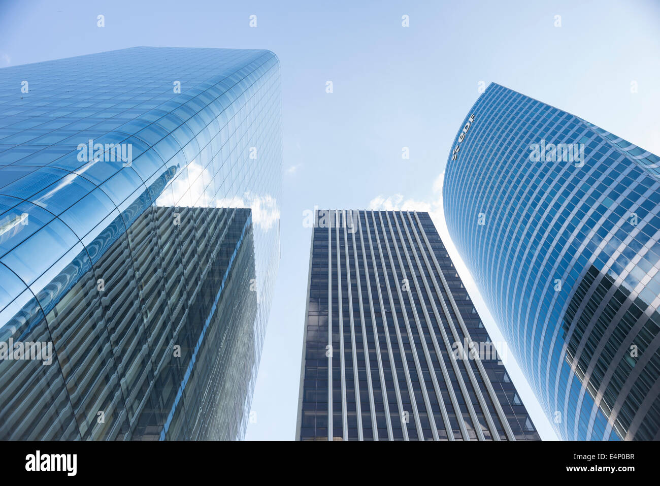 La défense économique et financière, dans la banlieue parisienne. La France. Banque D'Images