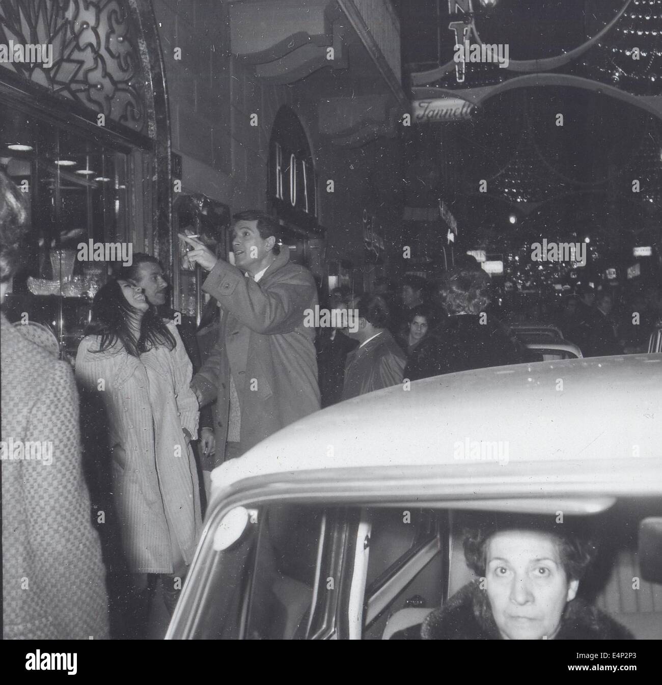 CLAUDIA CARDINALES avec Rock Hudson en Italie à la star dans le film italien un couple tranquille. © Interfoto/Globe Photos/ZUMA/Alamy Fil Live News Banque D'Images