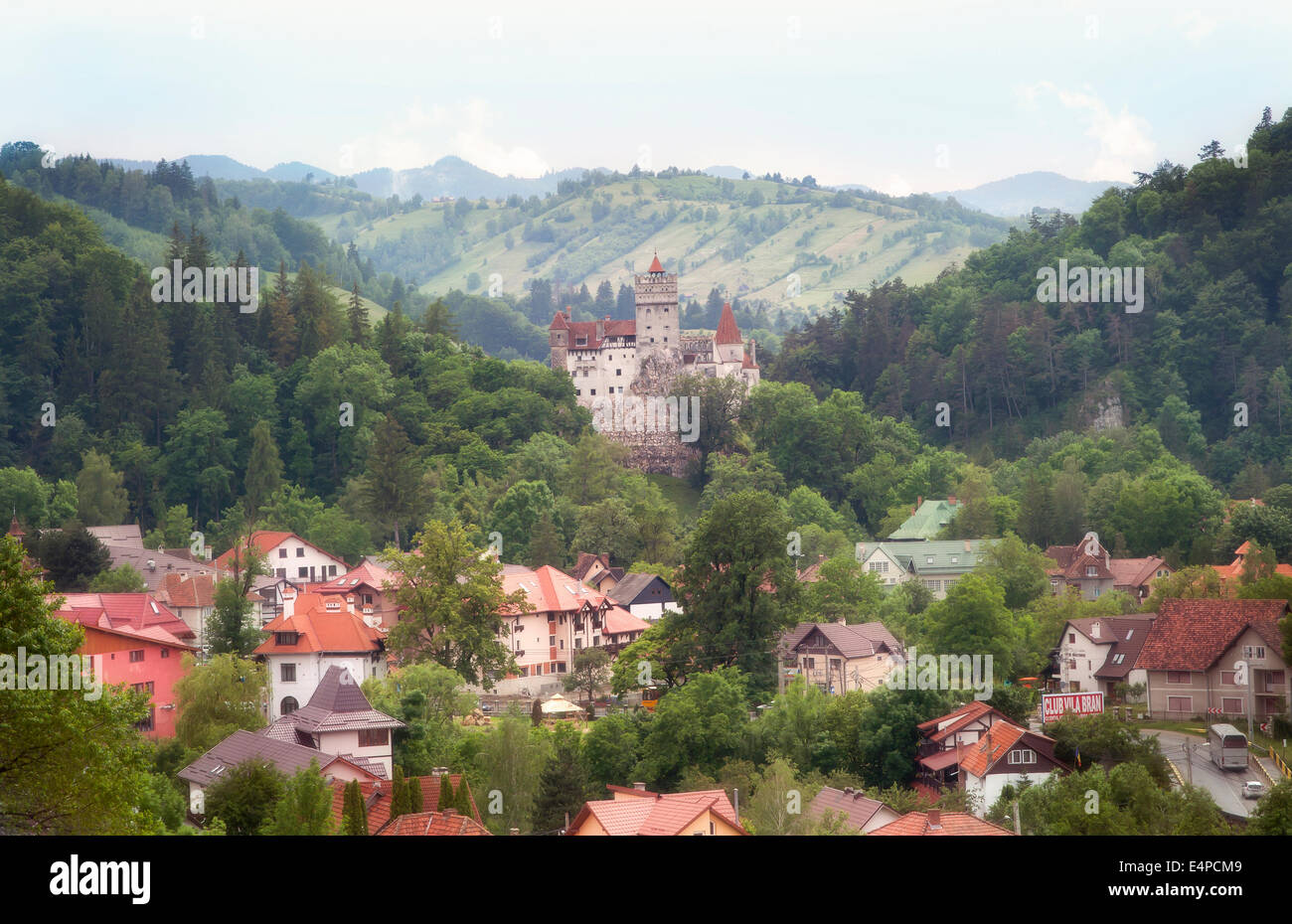 Le château de Dracula Banque D'Images