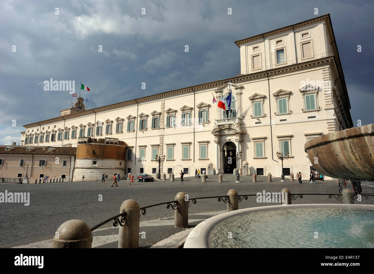 Italie, Rome, Palazzo del Quirinale, Palais Quirinal Banque D'Images