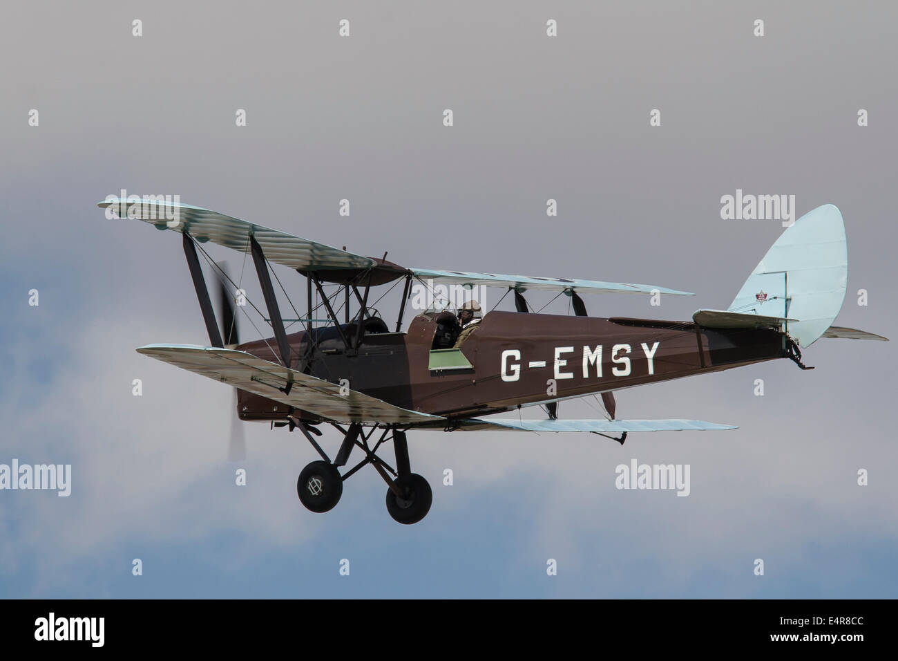 De Havilland DH.82A Tiger Moth, Banque D'Images