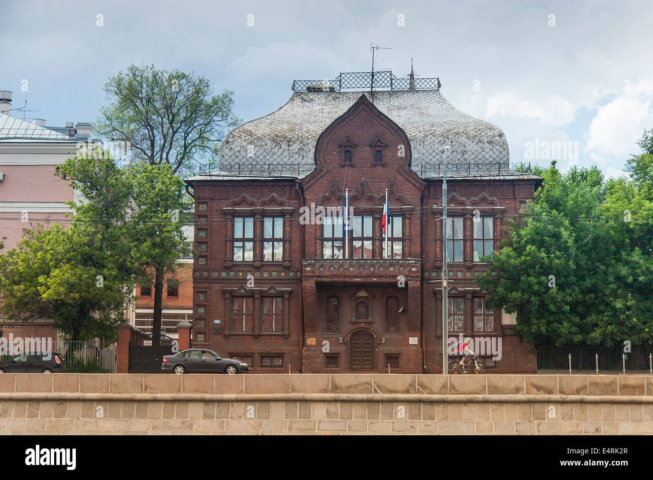 Ambassade de France à Moscou Banque D'Images