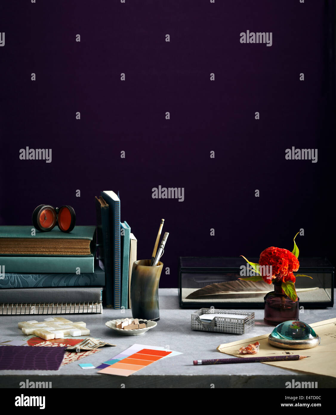 Bureau du concepteur Banque D'Images
