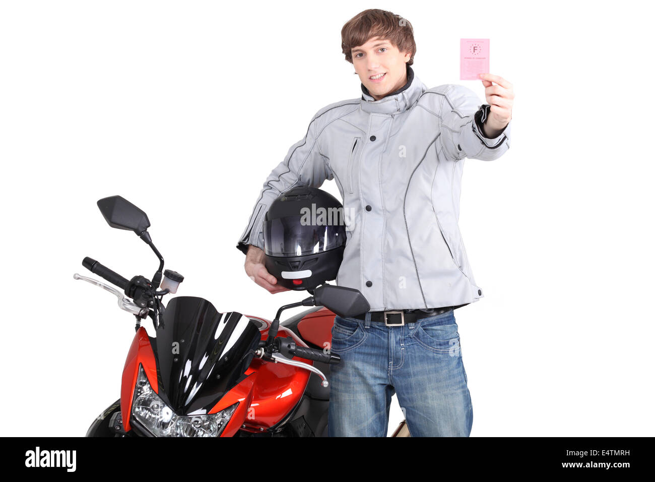 Motorbike licence Banque de photographies et d'images à haute résolution -  Alamy