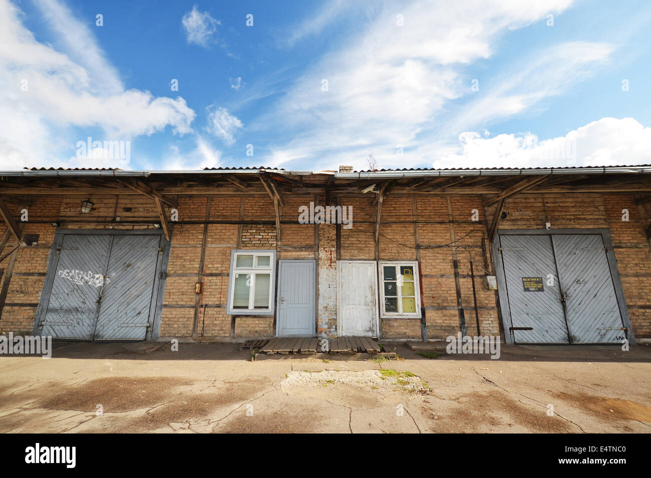 Refuge de l'entrepôt Banque D'Images