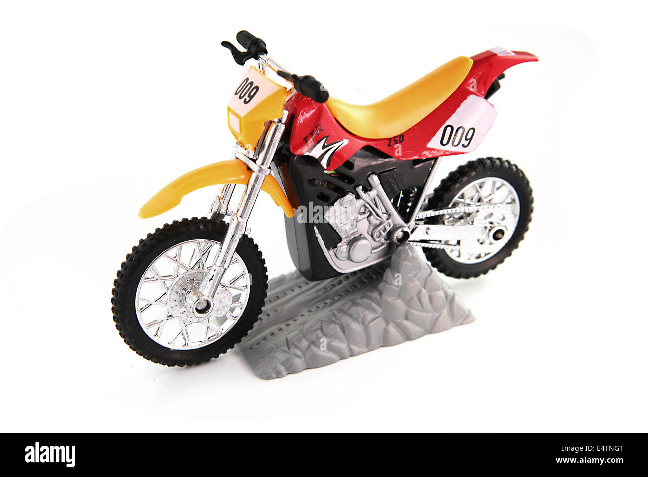 Motocross Bike jouet Banque D'Images