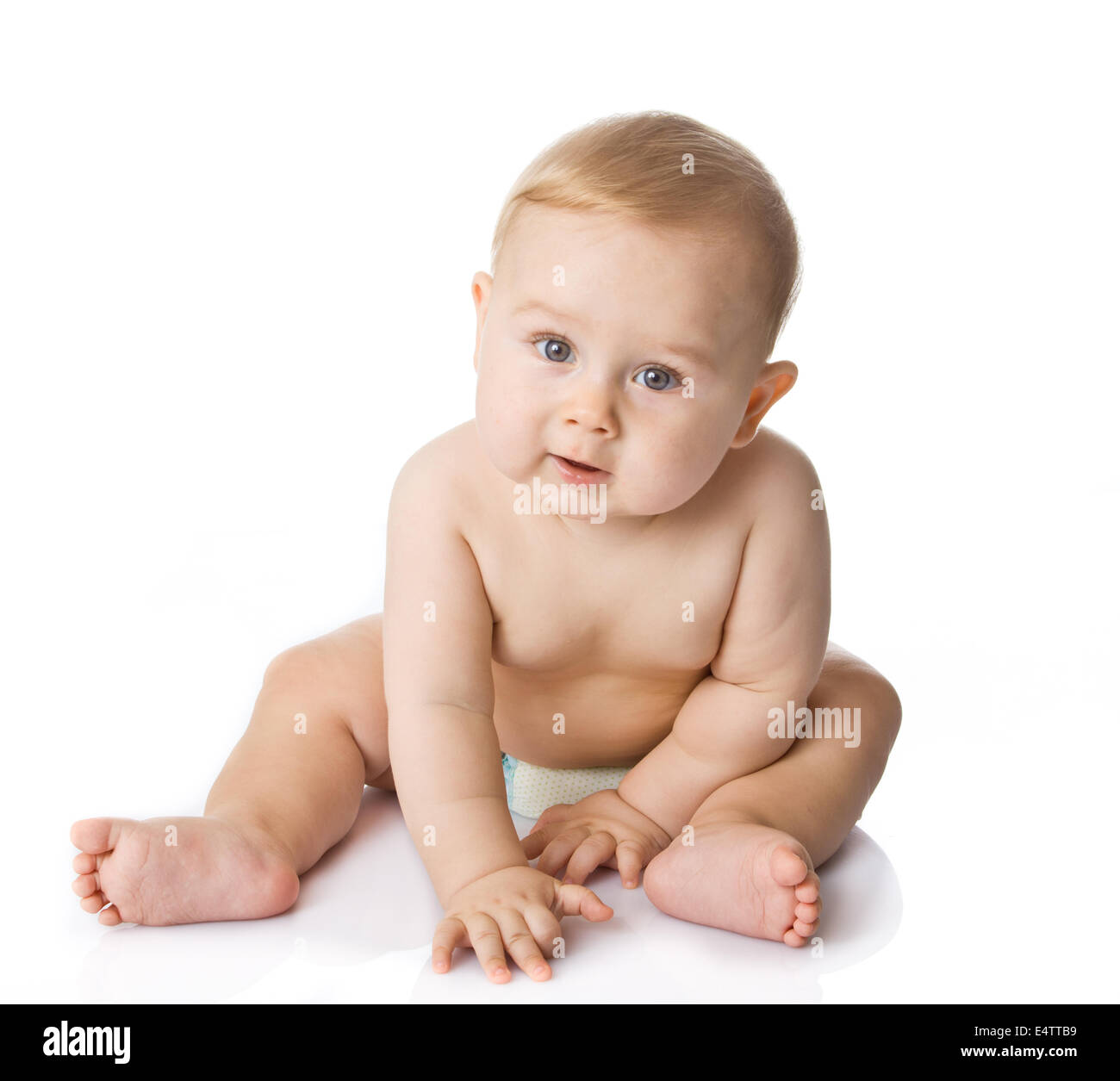 Baby Boy isolated Banque D'Images