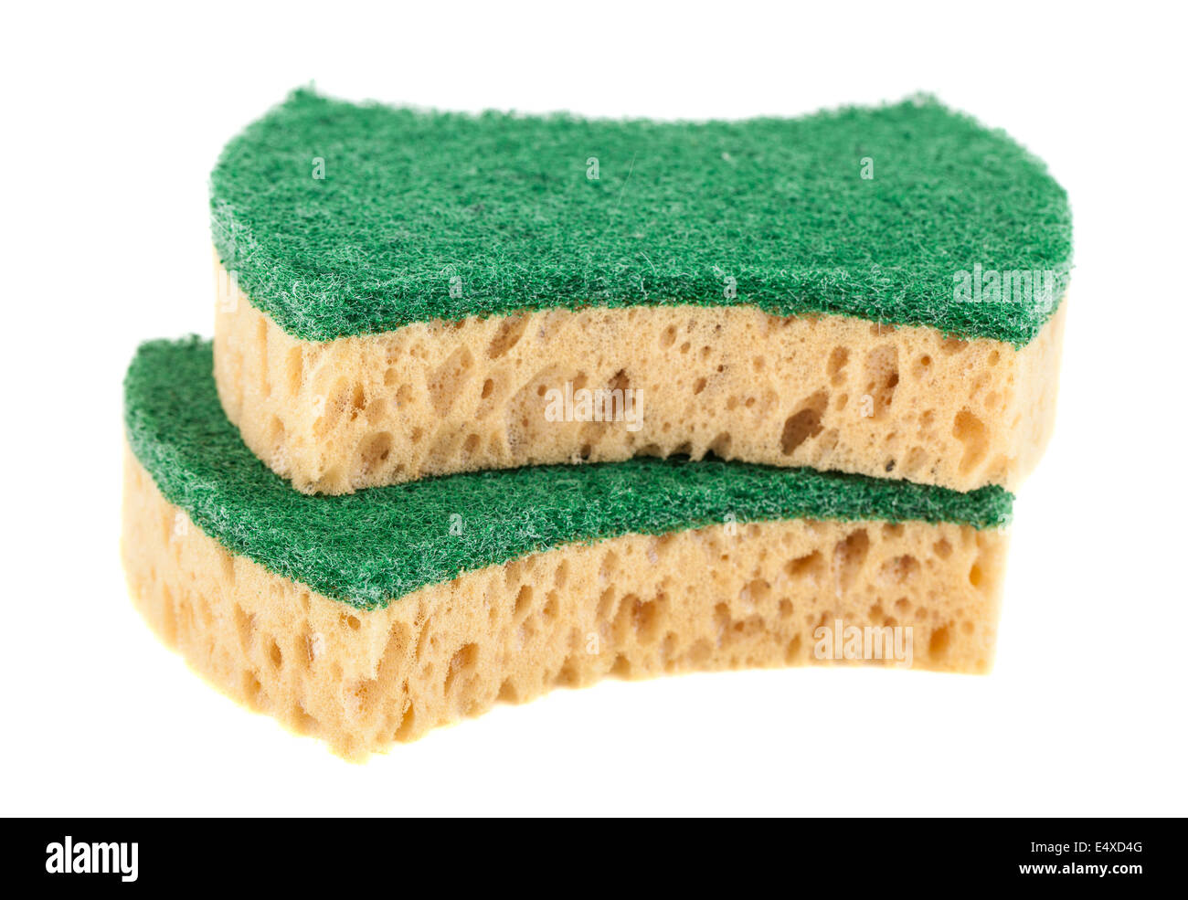 Deux éponges laver Banque D'Images