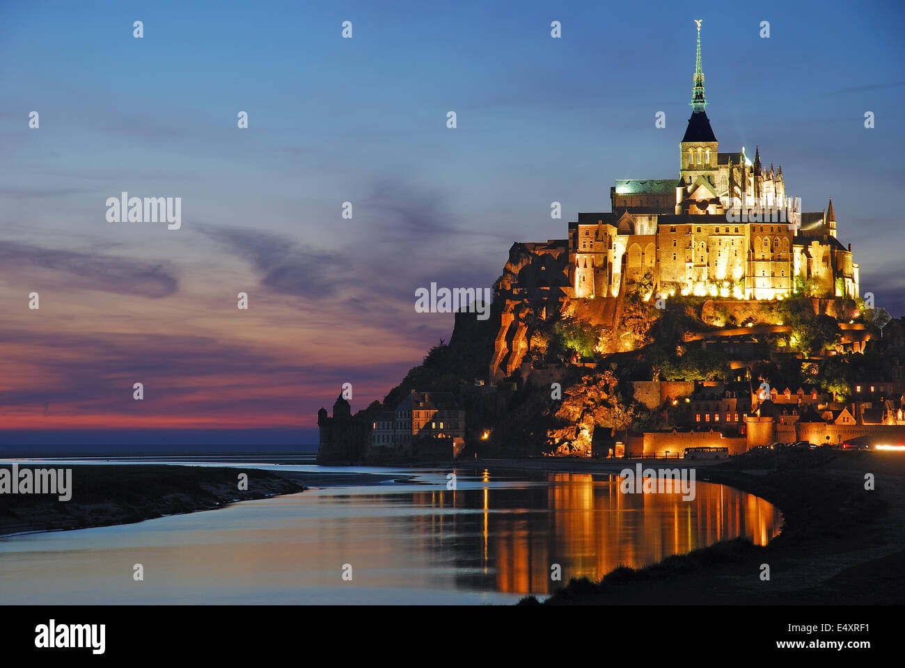 Mont saint michel normandie Banque de photographies et d’images à haute ...