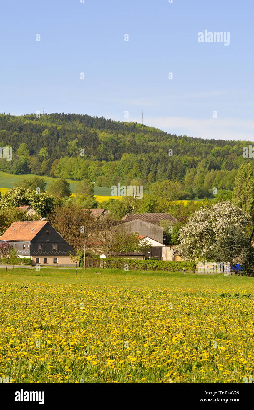 Obercunnersdorf Banque D'Images