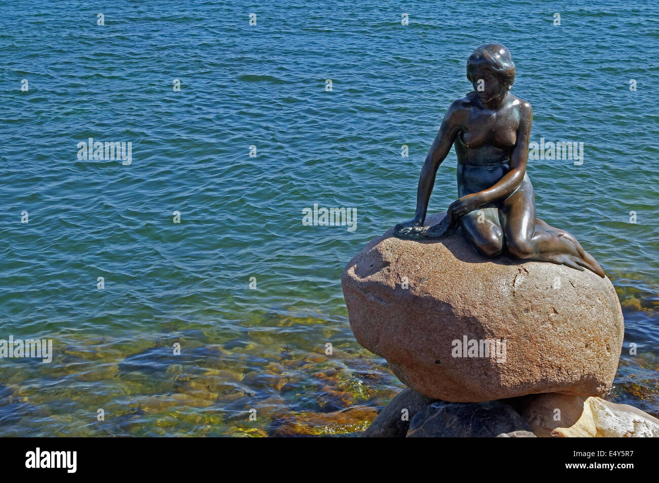 Petite Sirène Danemark Copenhague Banque D'Images