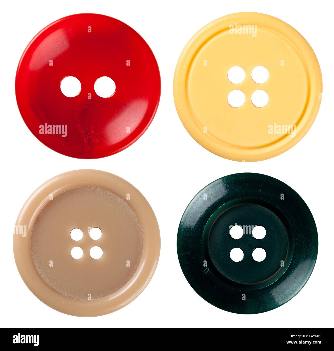 Boutons de couture Banque D'Images