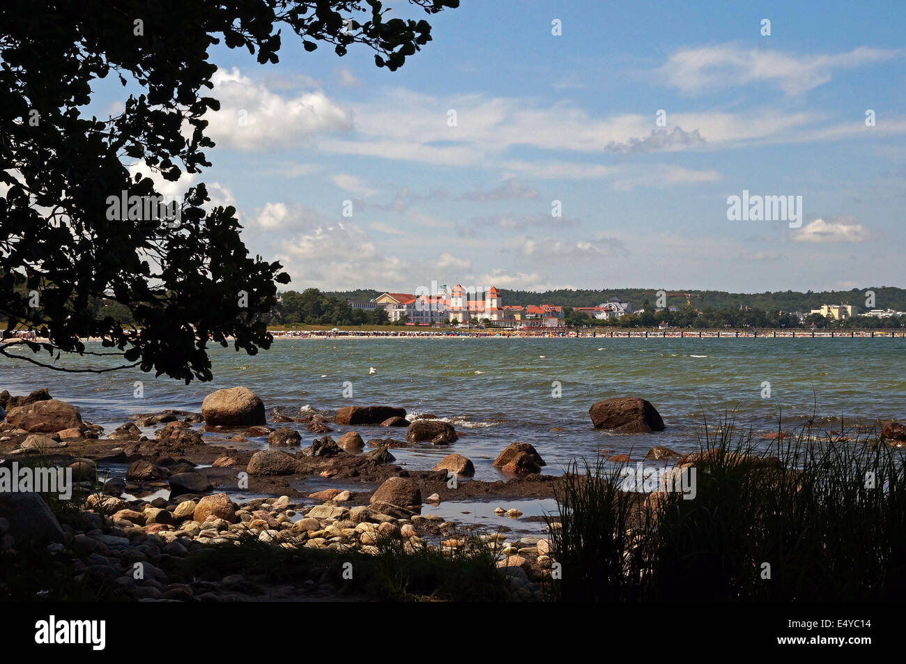 Binz Rugia Allemagne Banque D'Images