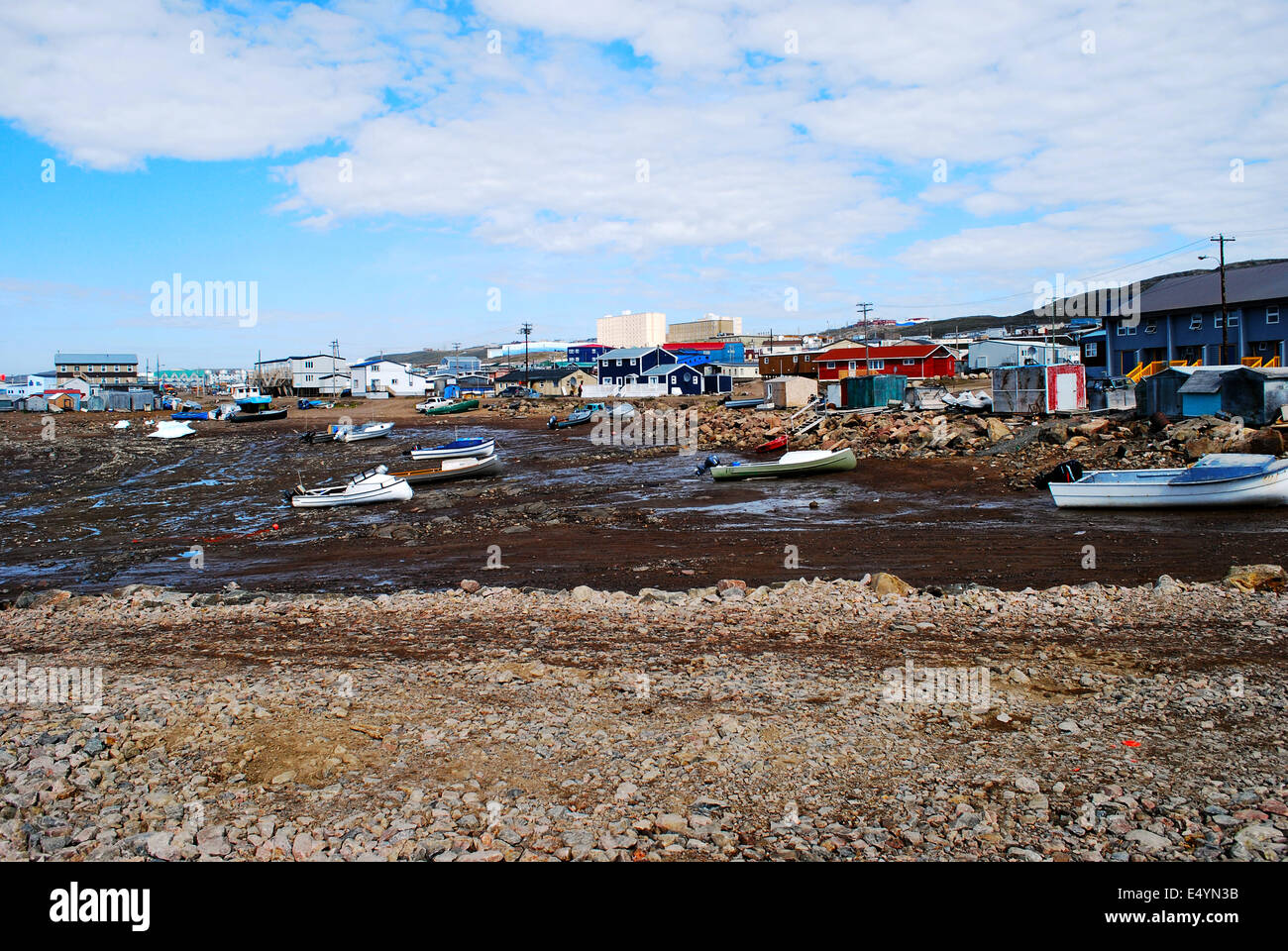 Iqaluit, Nunavut, Canada Banque D'Images