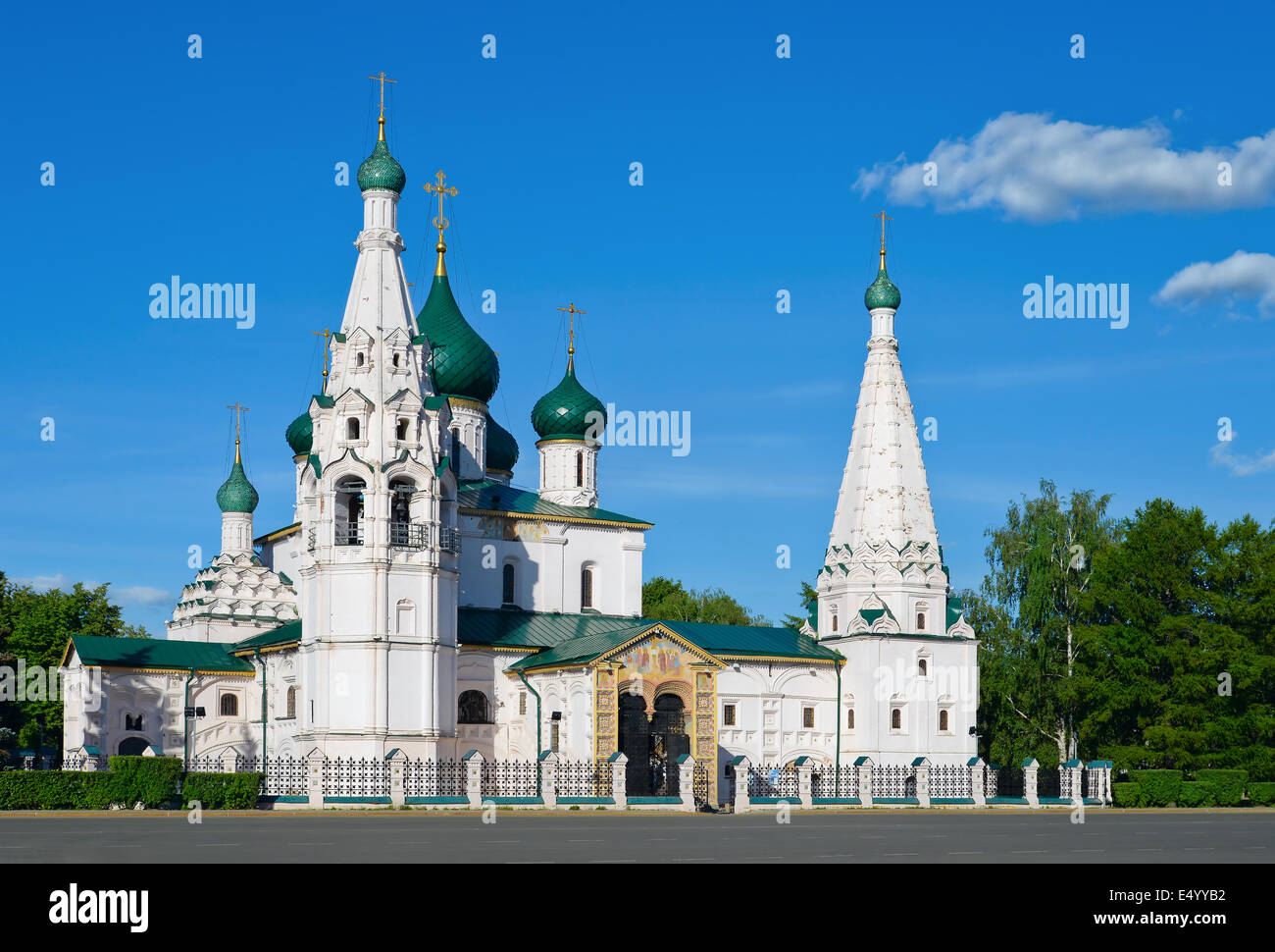 Élie, le prophète, l'Église. Yaroslavl, Russie Banque D'Images