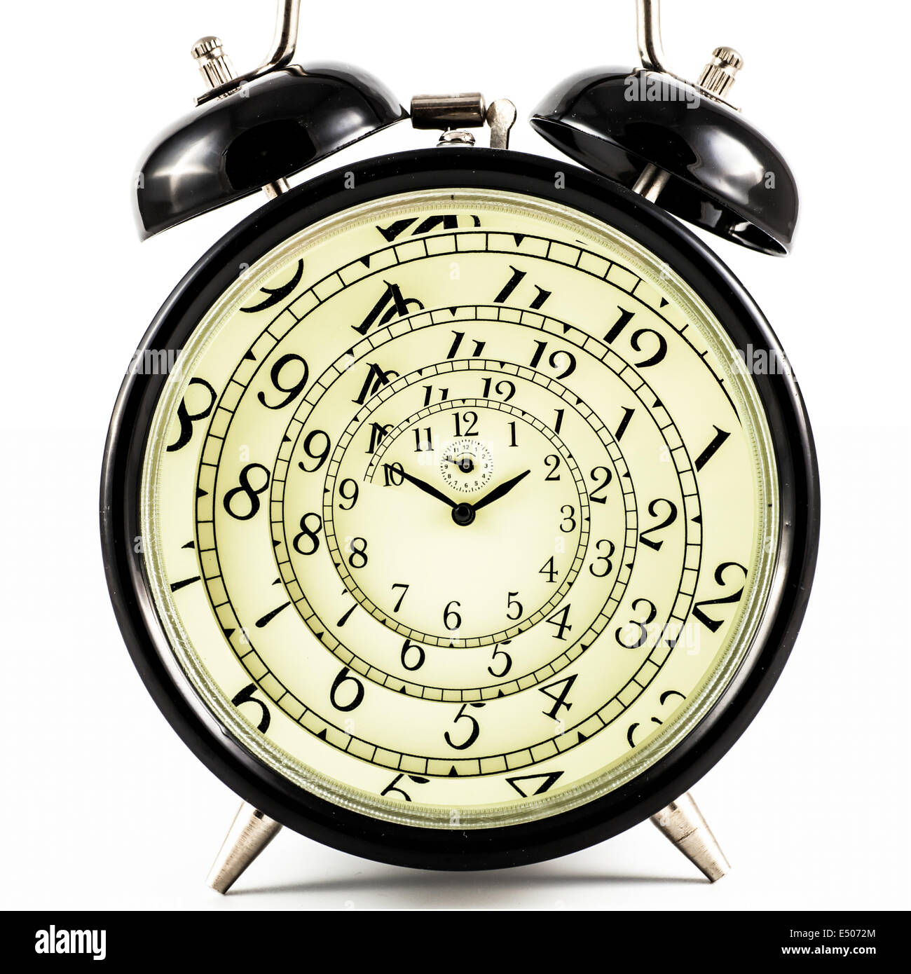 Horloge hypnotique Banque D'Images