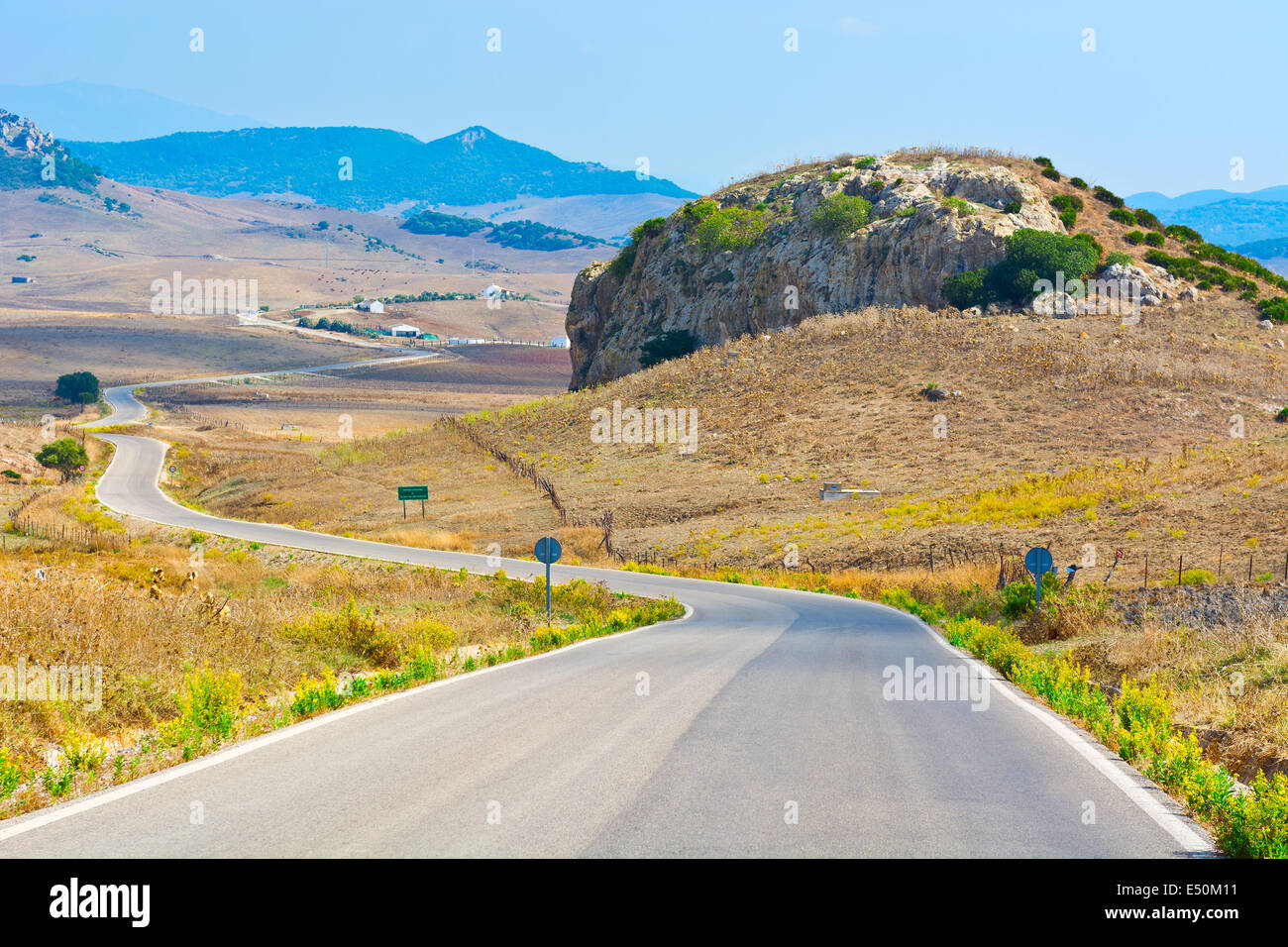 Route Banque D'Images