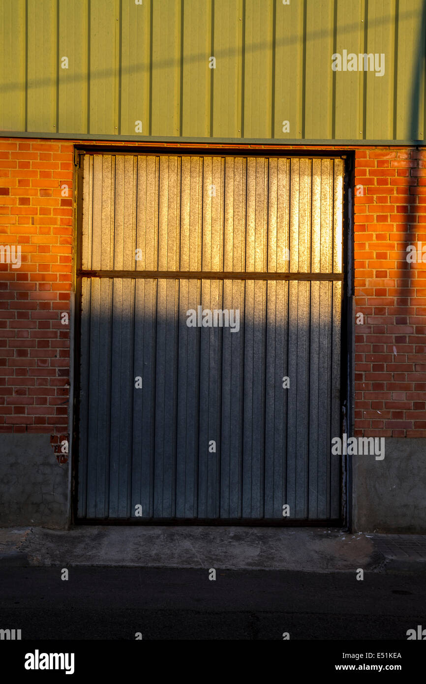 Détails de l'architecture de l'Espagne. vieillissement et la texture des matériaux Banque D'Images