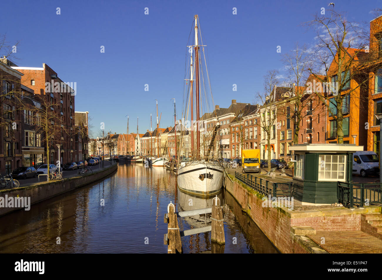 Groningen Harbour Banque D'Images