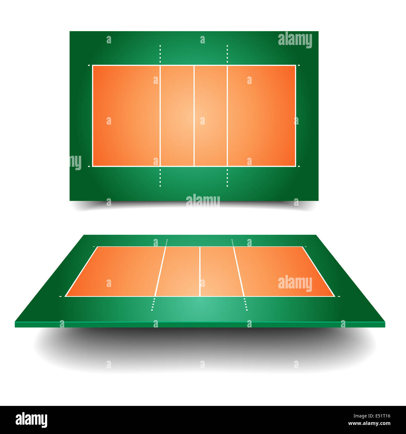 Volley-ball Banque D'Images