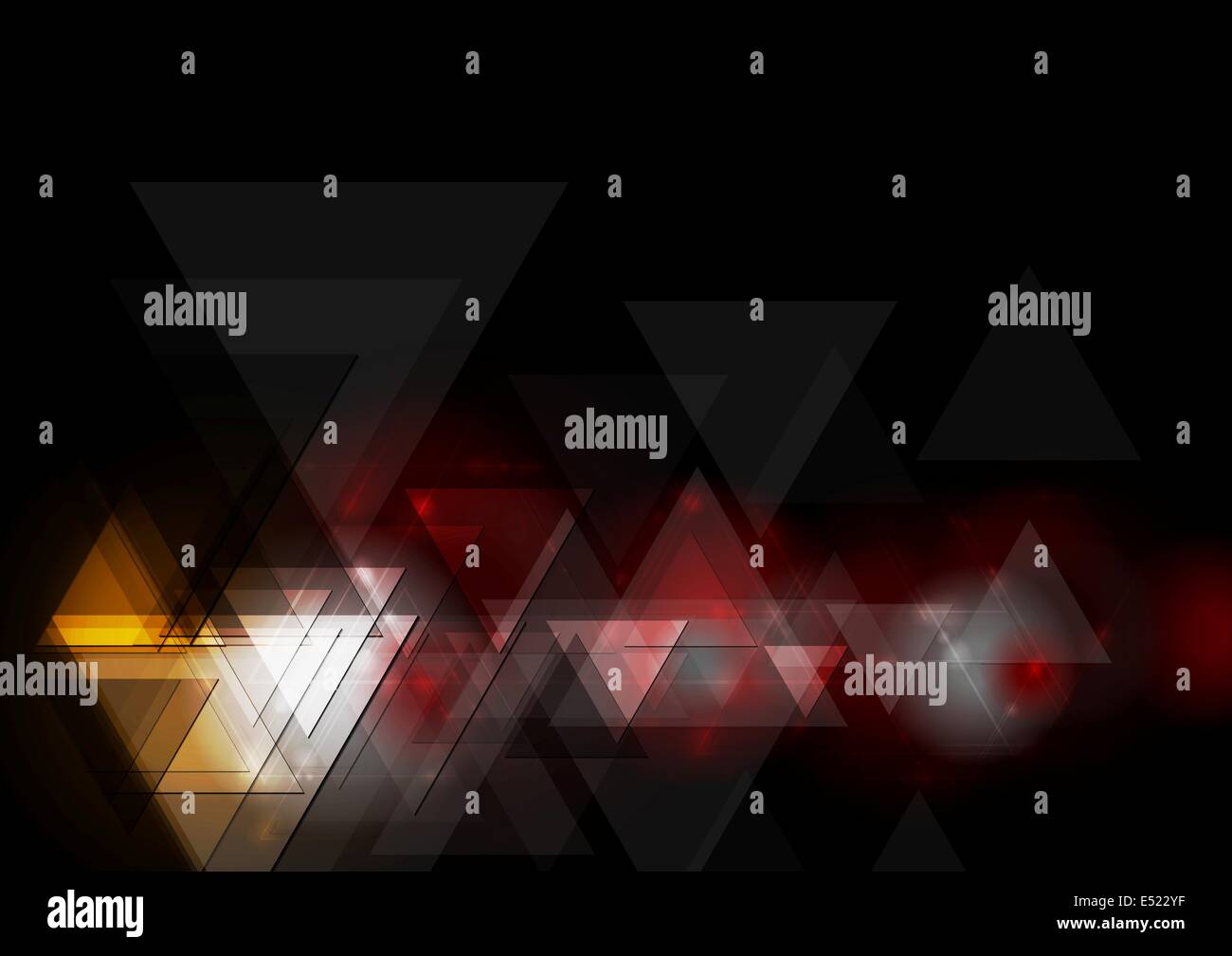 Résumé Contexte tech géométriques Banque D'Images