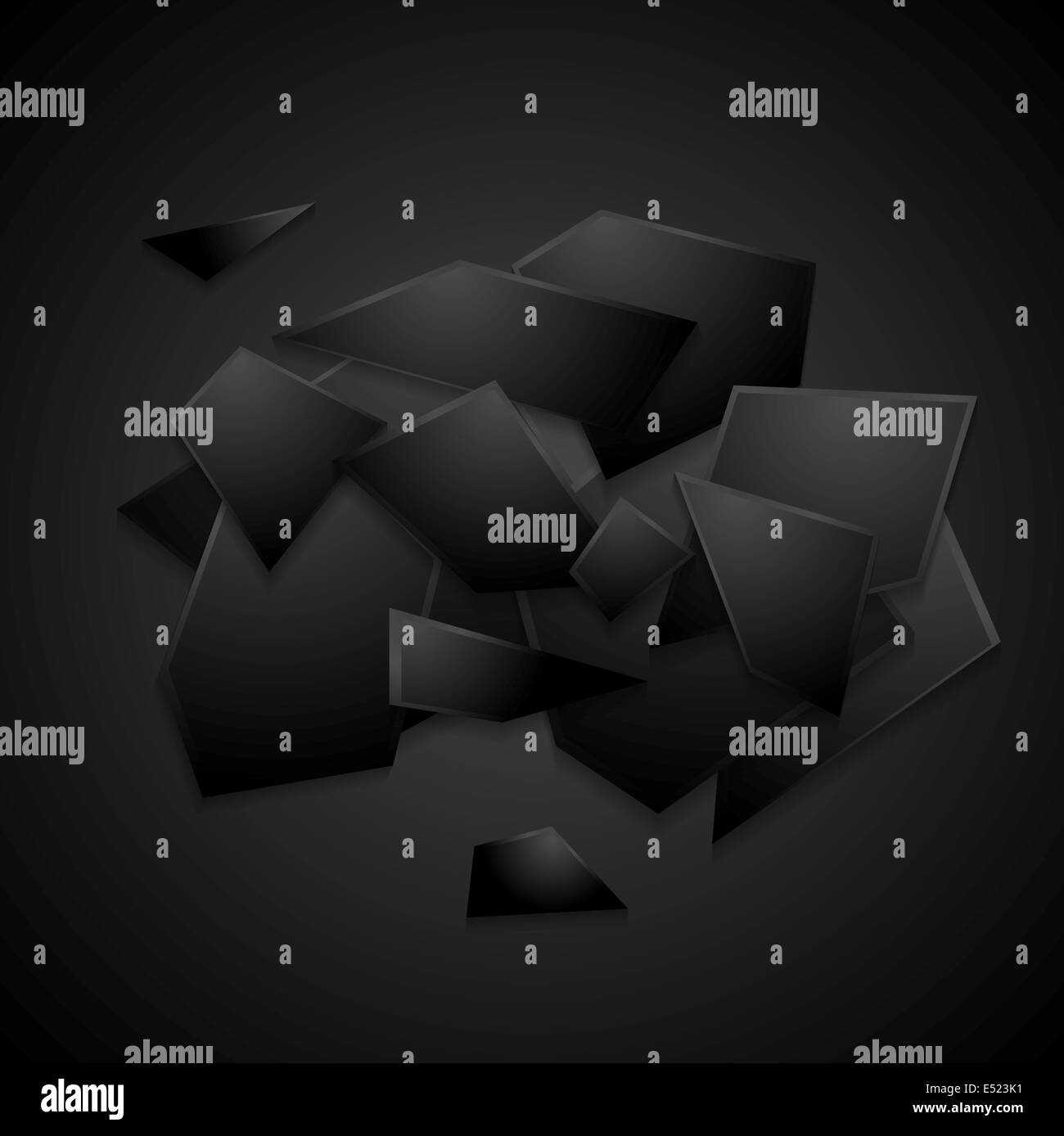 Résumé fond noir Banque D'Images