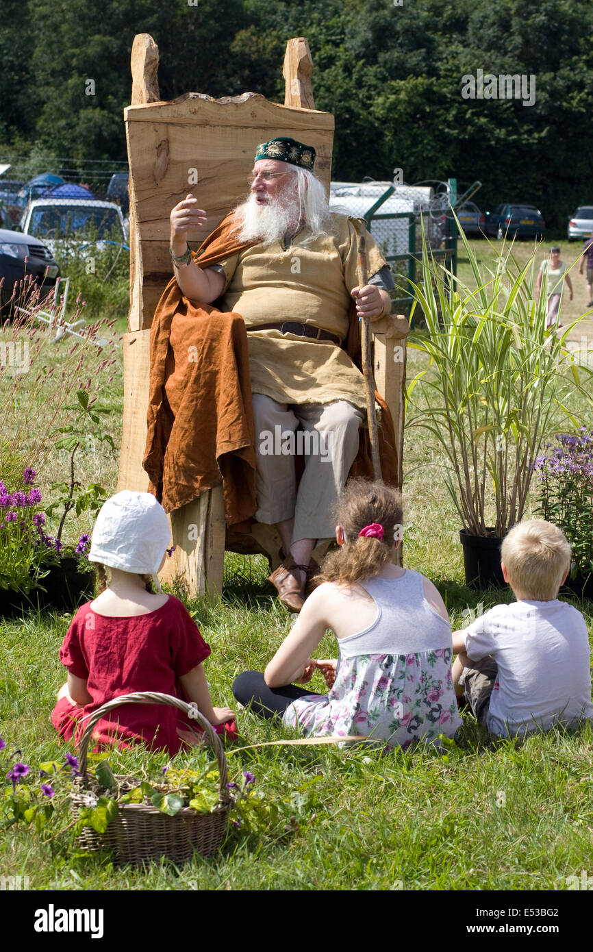 Contes pour enfants Merlin Banque D'Images