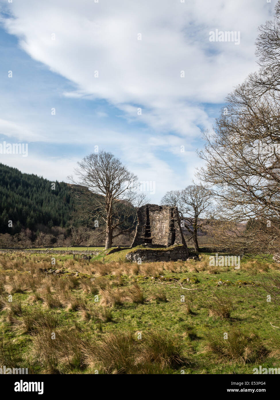 Dun Telve broch Banque D'Images