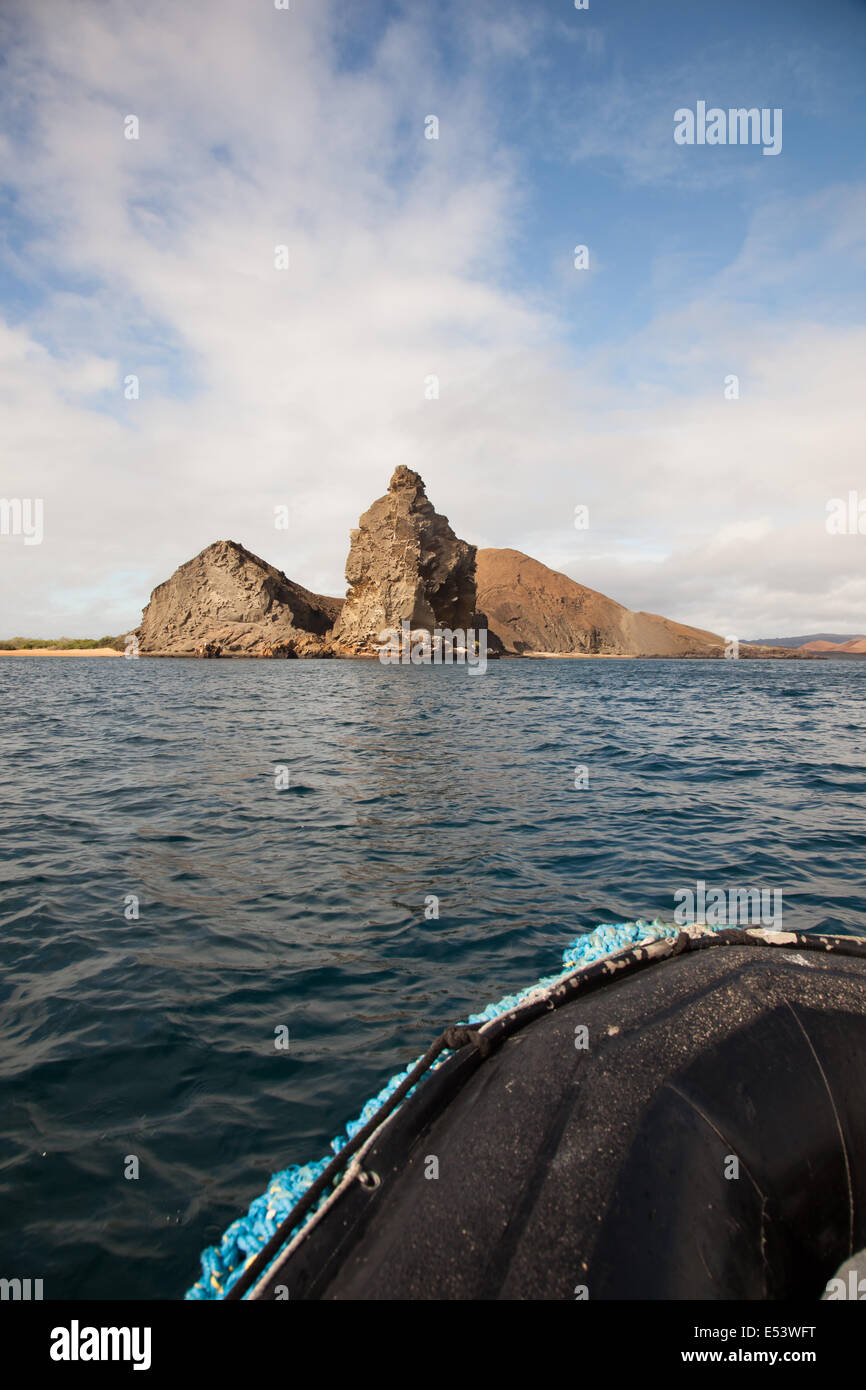 Pinnacle Rock voir de Panga Banque D'Images