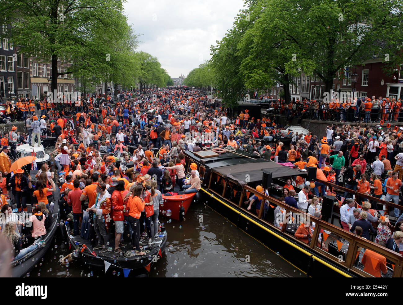 Kings day , Amsterdam, PaysBas Photo Stock Alamy