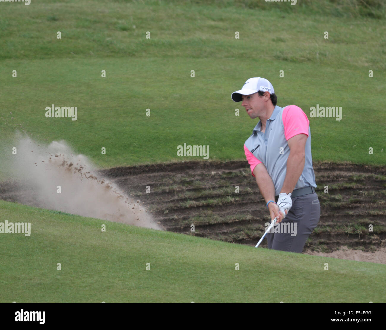 RORY MCLLROY BRITISH OPEN GOLF CHAMPIONSHIP ROYAL LIVERPOOL GOLF CLUB HOYLAKE ANGLETERRE 20 Juillet 2014 Banque D'Images