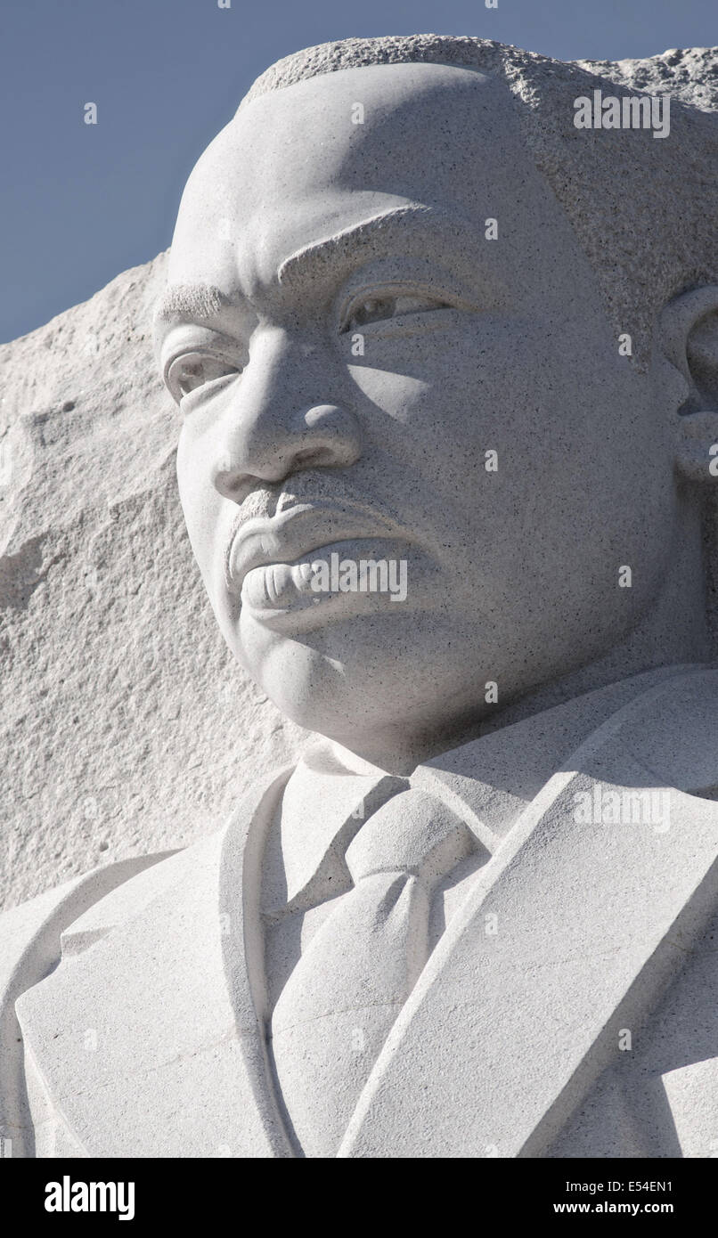 Martin Luther King, Jr. dans Memorial West Potomac Park le 8 octobre 2011 à Washington, DC. Banque D'Images