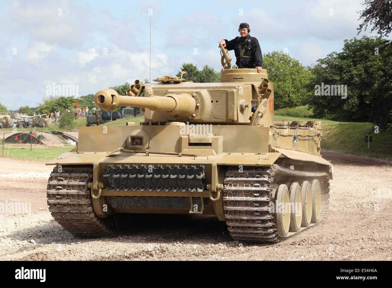 Tiger 1 - sd Kfz 181 Panzerkampfwagen VI Ausf E Banque D'Images